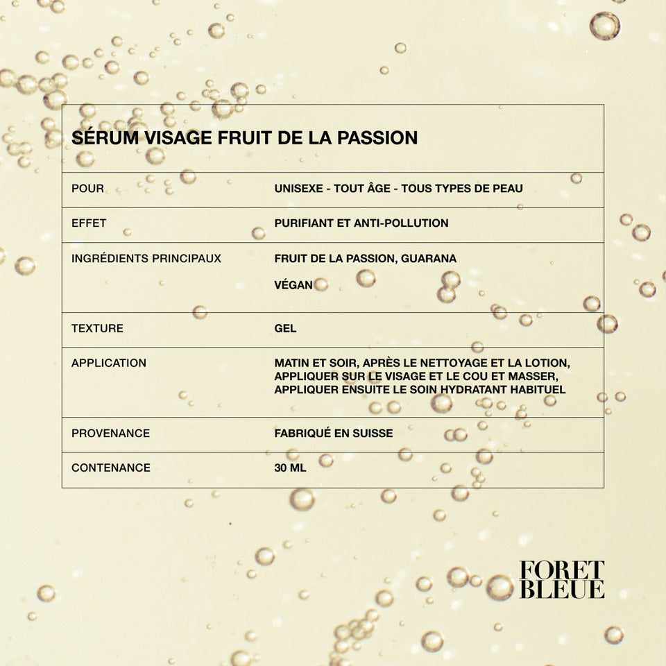 Sérum visage Fruit de la passion