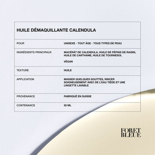 Huile démaquillante Calendula