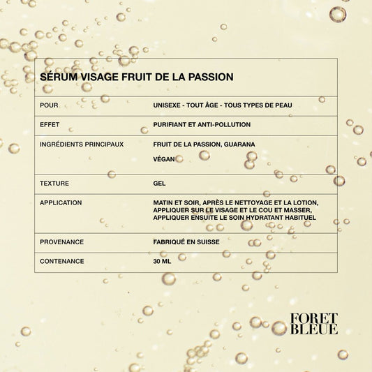 Sérum visage Fruit de la passion